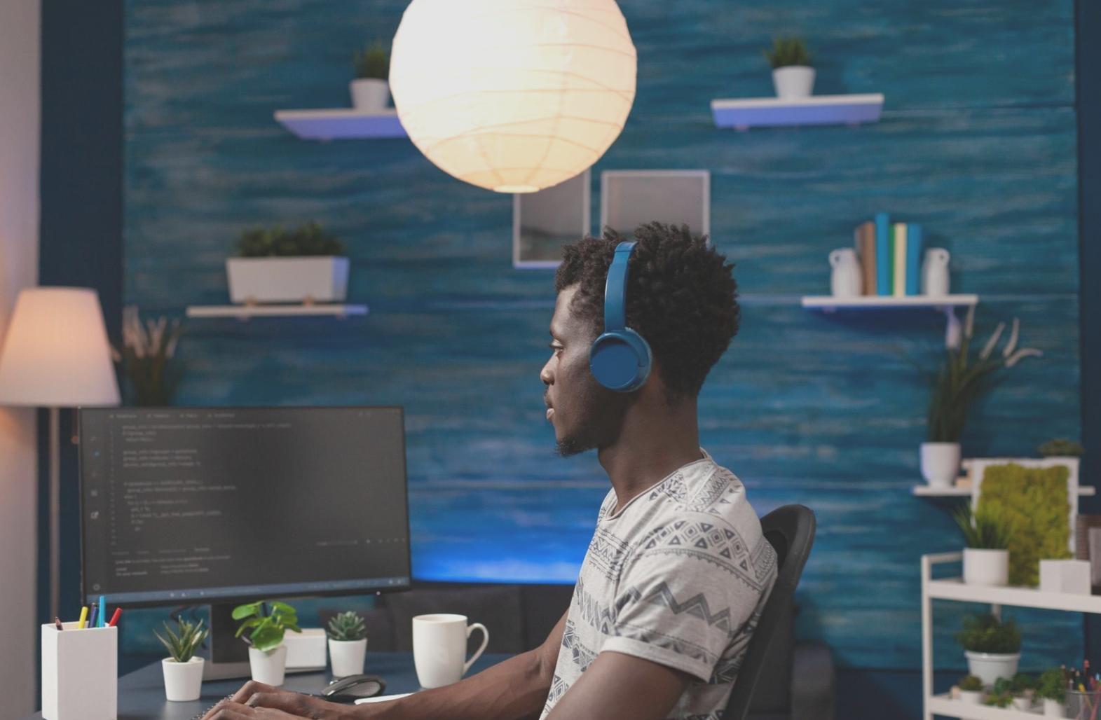 Students collaborating on website development using modern development tools and techniques